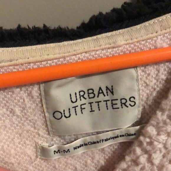 Cropped teddy hoodie urban outfitters - Picture 2 of 3